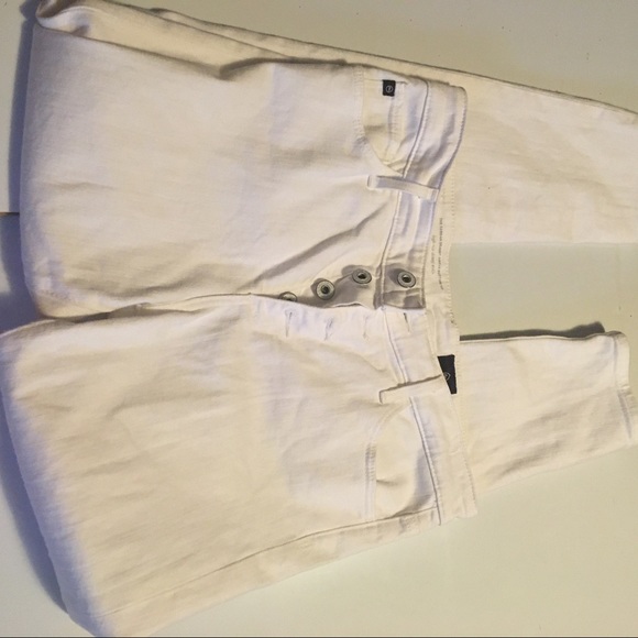 AG farrah skinny ankle white 28R high rise jeans - Picture 4 of 9